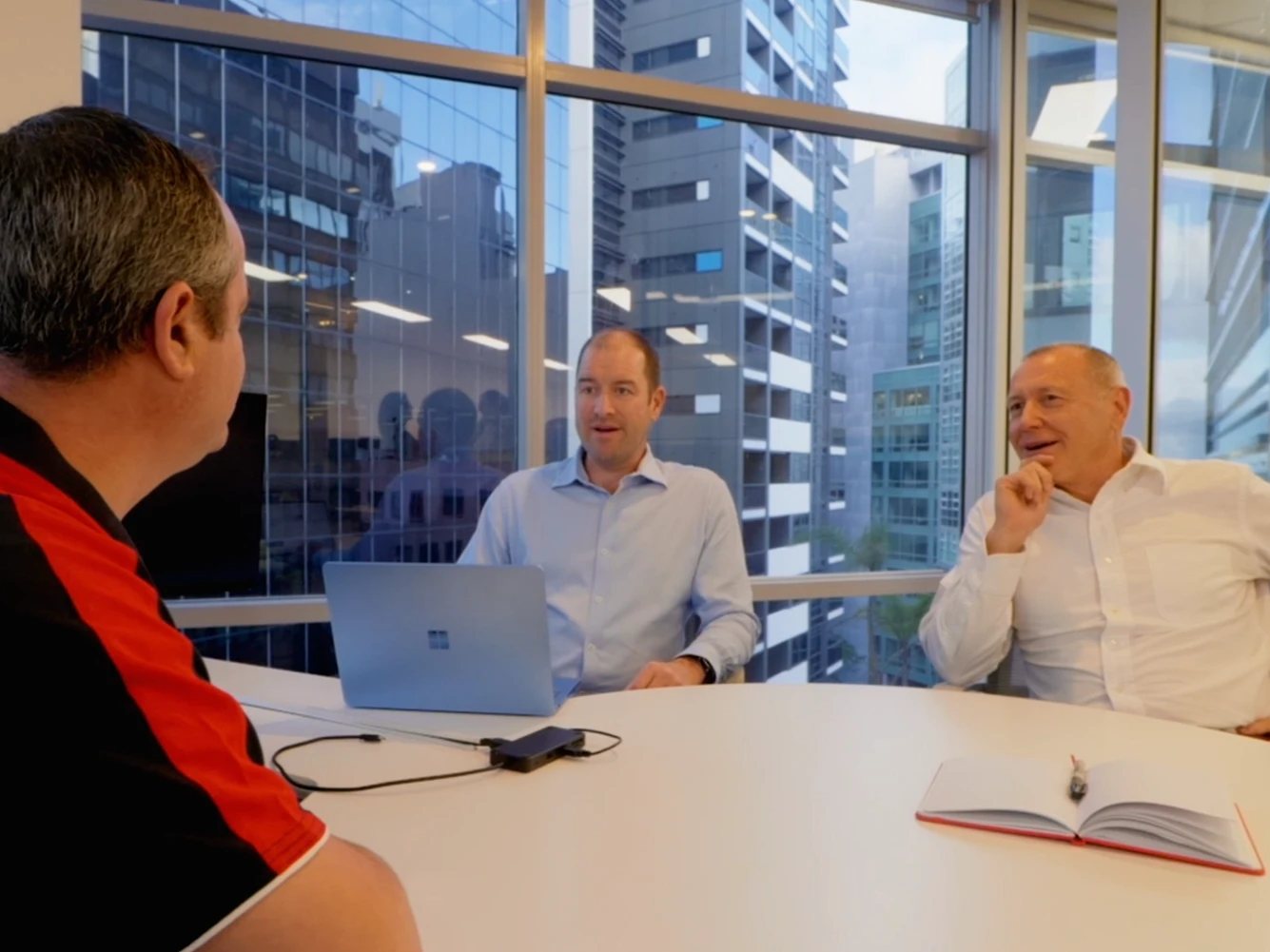 FusionRed in discussion with the SherpaTech team