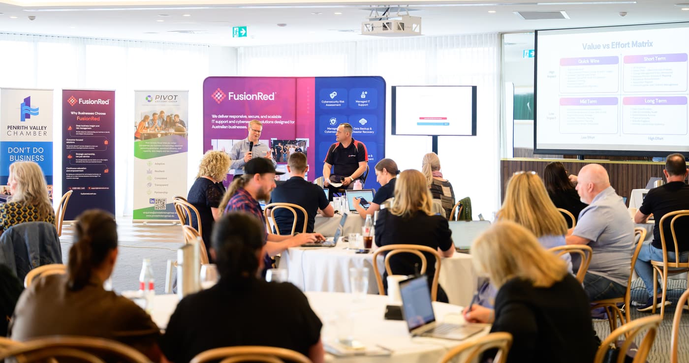 A previous FutureProof Automate workshop in session