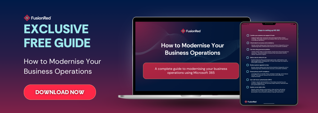 Free downloadable guide - How to Modernise Your Business Operations